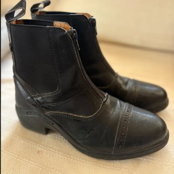 Ovation Horse Riding Leather Boots - Picture 1 of 2